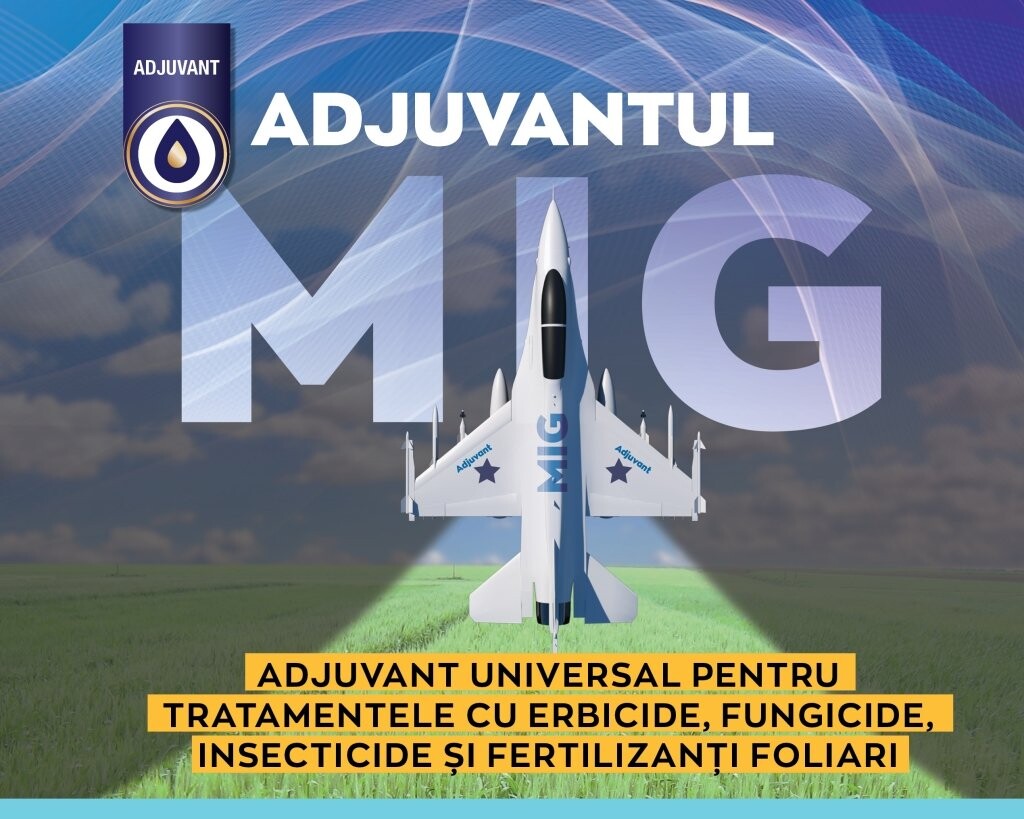 MIG, adjuvantul universal pentru tratamentele cu produsele de protectia plantelor  %Post Title